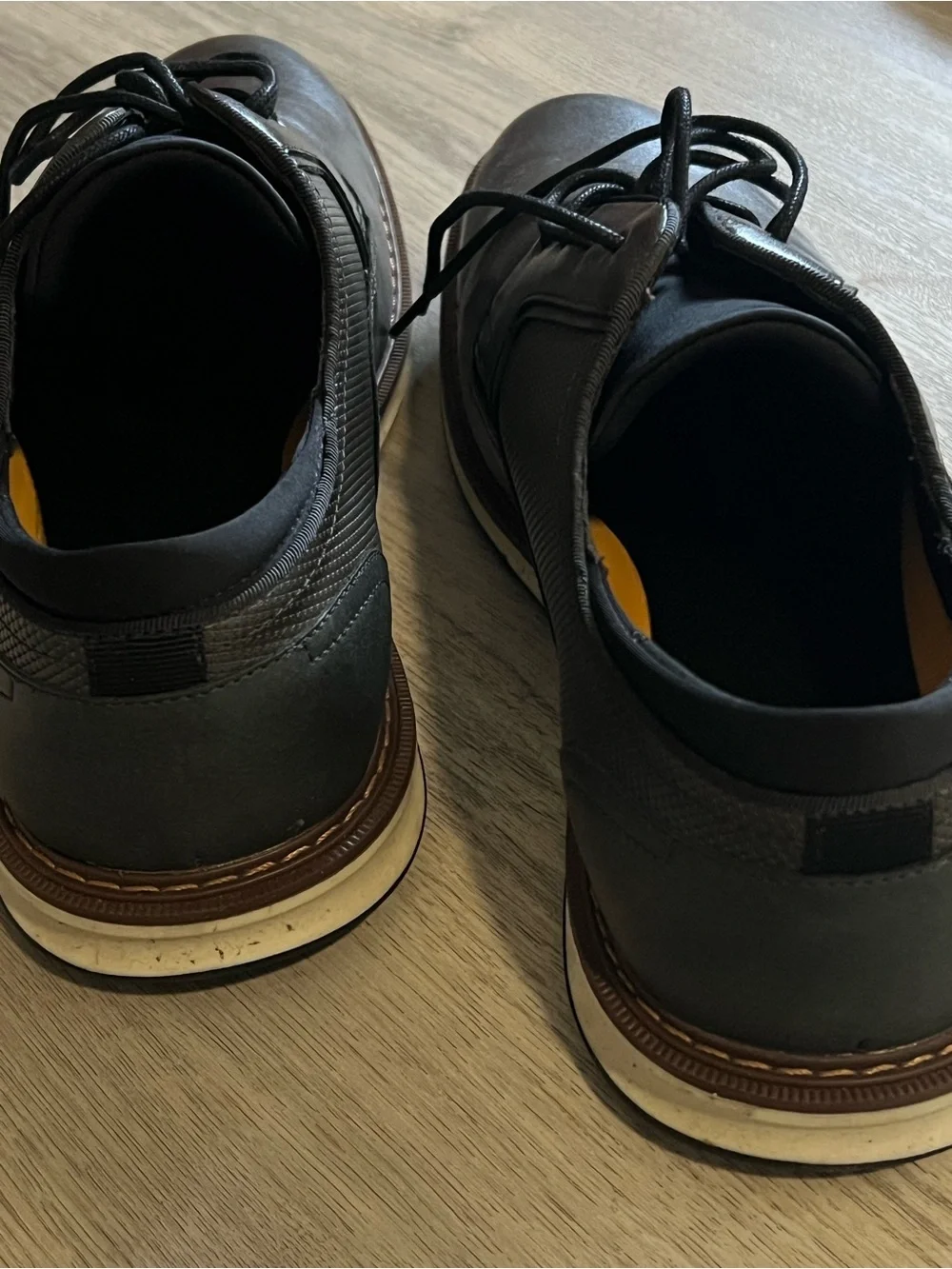 Mix No. 6 Men's Dark Brown Lace-Up Oxfords